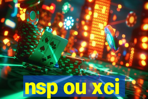 nsp ou xci